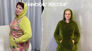 Hanorac tricotat Partea aIIa  manecile [upl. by Fatma]