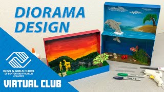 Art Project For Kids How To Design A Diorama [upl. by Nylecoj981]