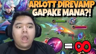 ARLOTT DIREVAMP TERLALU GILA INI MOONTON  SKILL 2 UNLIMITED  MLBB [upl. by Bonnee465]