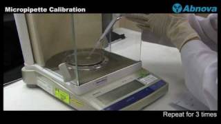 Micropipette Calibration [upl. by Tnirb]