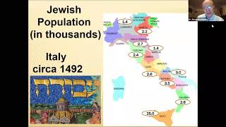 Roots of Jews in Italy Names and History with Dr Alexander Beider [upl. by Zavras757]