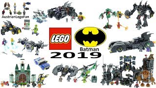 All Lego Batman 2019 Sets Compilation  Lego Speed Build Review [upl. by Kalfas]