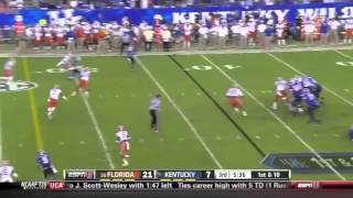 Loucheiz Purifoy vs Kentucky 2013 [upl. by Fabrianna276]