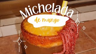 Michelada de mango 🥭 Fácil y refrescante [upl. by Eboj]