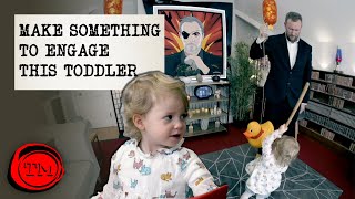 Make the Best Thing to Engage this Toddler  Full Task  Taskmaster [upl. by Hertzfeld800]