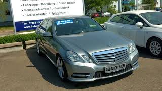 Gebrauchtwagentest Mercedes E Klasse W212 [upl. by Jaycee]