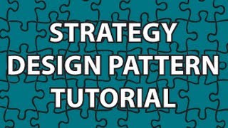 Strategy Design Pattern [upl. by Ailene]