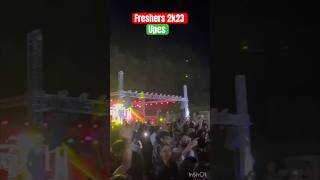 Freshers 2k23upes upesdehradun upeshostel upesfresherstrendingshorts dehradun reels hostel [upl. by Ydassac758]