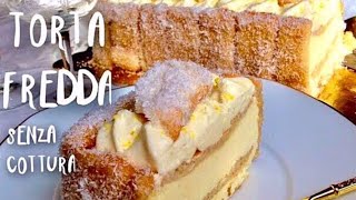 TORTA FREDDA SENZA COTTURA con PAVESINI COCCO LIMONE ricetta veloce ‒ Tutti a Tavola [upl. by Nniuqal]