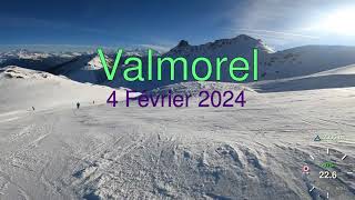 Le Grand Domaine  Valmorel  4 Février 2024 [upl. by Rey]