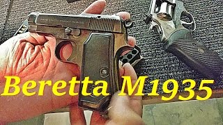 Shooting Beretta M1935 World War 2 Gun [upl. by Llevrac97]