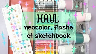 Haul Neocolor et Flashe  Promos chez Rougier et Plé [upl. by Yehudi425]