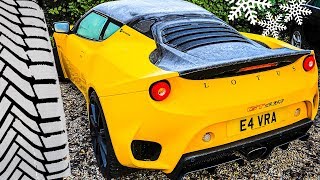 Lotus Evora GT410 Sport Michelin Alpin Winter Tyres [upl. by Zavala]