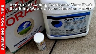 Benefits of Adding Borate to your Pool Sparkling Water amp Less Chemical Costs [upl. by Agatha]