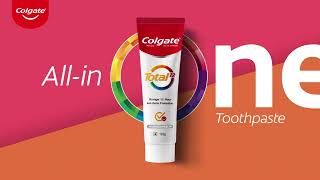 Colgate Total  The All in One Toothpaste  Antibacterial Cavity Protection Toothpaste [upl. by Massie720]