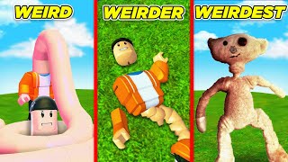 100 Weirdest Roblox Games [upl. by Ridley]