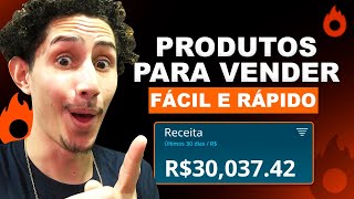 AFILIADO Esses São Os Produtos Mais Vendidos Na Hotmart  PRODUTOS FÁCEIS DE VENDER [upl. by Annayar]