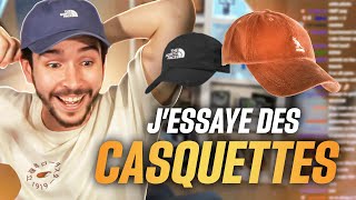 Essayage de casquettes vous en pensez quoi [upl. by Furey]