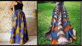 DIY Maxi skirt No Sewing Needed [upl. by Latrice]