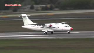 Air Lituanica op by DAT ATR 42500 Takeoff from TXL [upl. by Ahel]