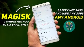 Magisk 2 Simple Method To Fix SafetyNet  SafetyNet Fix And Hide Any Apps [upl. by Llewellyn]