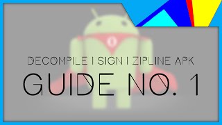 How to Decompile\Recompile apk Sign Ziplign apk  Complete package for GBICSJB [upl. by Eiramlirpa176]