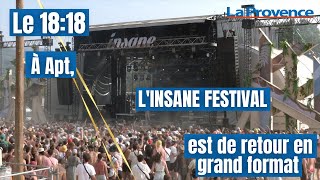 À Apt lInsane Festival fait son retour en grand format [upl. by Redyr]