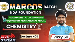 PARAMAGNETIC DIAMAGNETIC AND QUANTUM MECHANECIAL MODEL  BY VIKKY SIR  HINDDEFENCEACADEMY [upl. by Ybab]