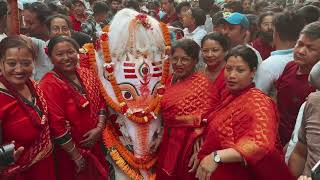 Indra Jatra 2080 A day before the main event indraJatra yenyaPuhni pulukisi majipalakhey [upl. by Eadnus549]