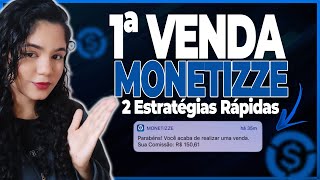 Monetizze  Primeira Venda como Afiliado Sem Aparecer [upl. by Annaiel]