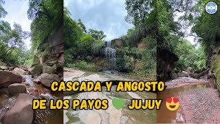 Cascada y Angosto de Los Payos 💚 Jujuy 😍 [upl. by Robinette]