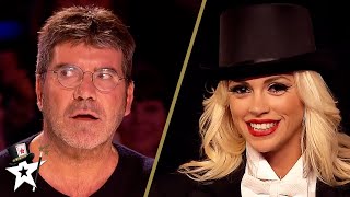 TOP Six Female Magician Auditions on Britains Got Talent [upl. by Silletram]