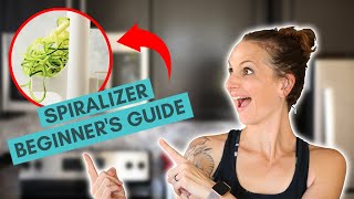 Spiralizer Beginners Guide  Veggie Spiralizer Recipes  How To Spiralize  A Sweet Pea Chef [upl. by Duncan]