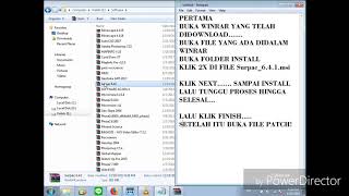 TUTORIAL MENGINSTALL SURPAC 641 [upl. by Hesta]