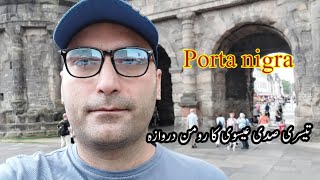 Porta nigra in trier  historical roman door [upl. by Sitto]