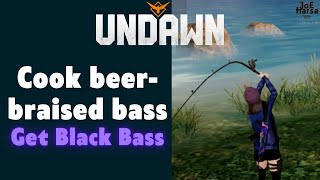 Cook beer braised bass Undawn Guide get Black Bass [upl. by Ellebyam840]