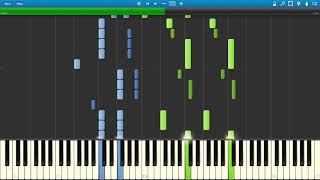 Piano Tiles 2  Katyusha Synthesia MIDI [upl. by Elazaro]