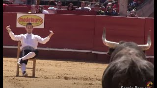 Campeonato con toros Recortador De Oro 🎖 · Valencia quotFallasquot 2016 [upl. by Rama]