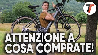 COME SCEGLIERE una BICI ELETTRICA per la città 5 PREZIOSI CONSIGLI [upl. by Kirwin]