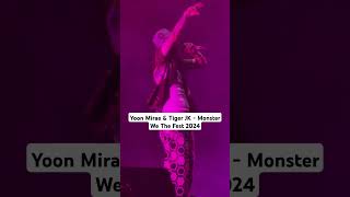 Yoon Mi Rae amp Tiger JK  Monster We The Fest 2024 concert wethefest yoonmirae tigerjk [upl. by Eimma]