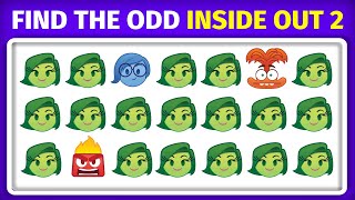 Find the ODD One Out 😡🤢🫣 Joy Anxiety Envy Ennui  Emoji Quiz  Inside Out 2 Movie 2024 Quiz [upl. by Rosio62]