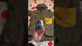 HOW TO REWAX YOUR BARBOUR JACKET [upl. by Yrok]