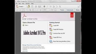 للمبتدئين شرح أقوى برنامج التعديل على ملفات Adobe Acrobat Pro  Pdf [upl. by Adniral]