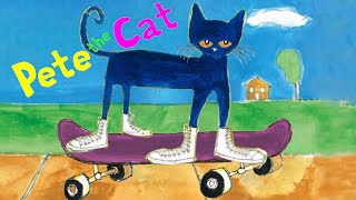 Pete The Cat I love My White Shoes and Headphones  Best Pete The Cat Books  Zillion Wonder [upl. by Peers]