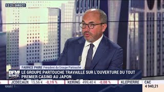 Fabrice Paire Partouche  Le groupe Partouche compte ouvrir un casino au Japon [upl. by Yelkcub135]