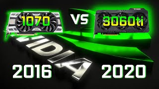 GTX 1070 VS RTX 3060 TI  1440p [upl. by Anoek]