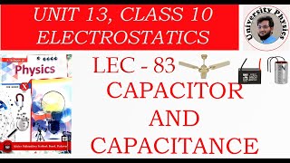 Capacitor and capacitance  working principle of capacitance  Why do we use capacitor [upl. by Kittie907]