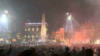 Amsterdam FIREWORKS New Years Eve 2016 [upl. by Airotnes]