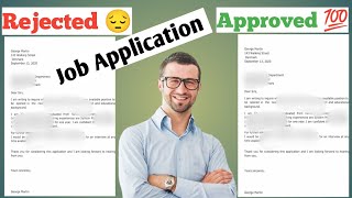 How To Write Job Application Letter  Job Application  Job Application kasri Lekhne  Online Sanjal [upl. by Worden]