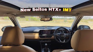 KIA SELTOS HTX Plus Diesel IMT 2024 Looks better than CRETA [upl. by Enelhtac33]